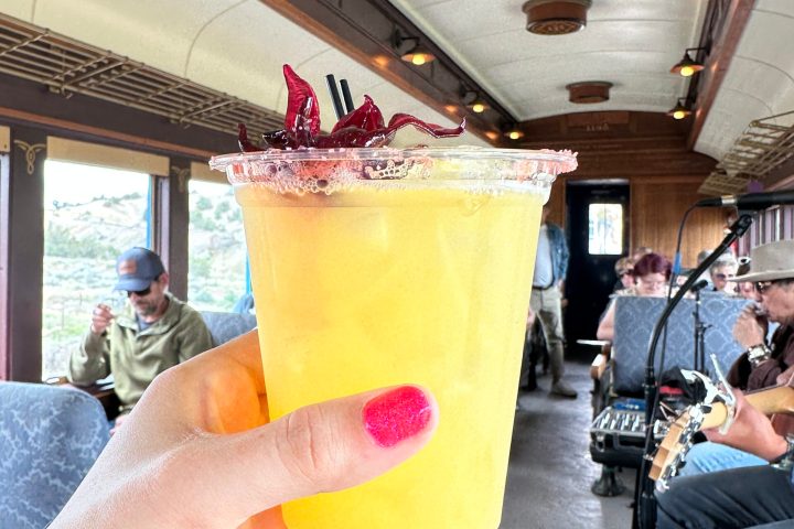 a group of people sitting at a table